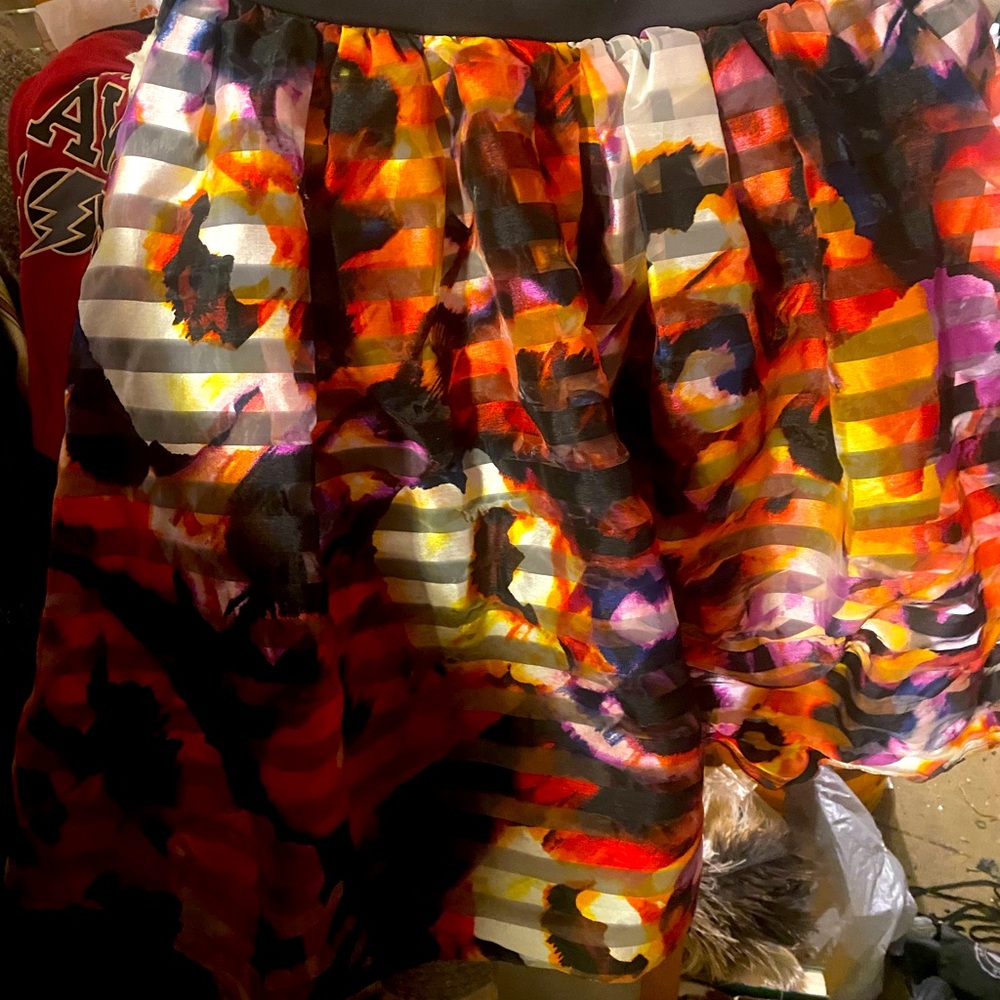 Small ladies skirt long in the back short in the front